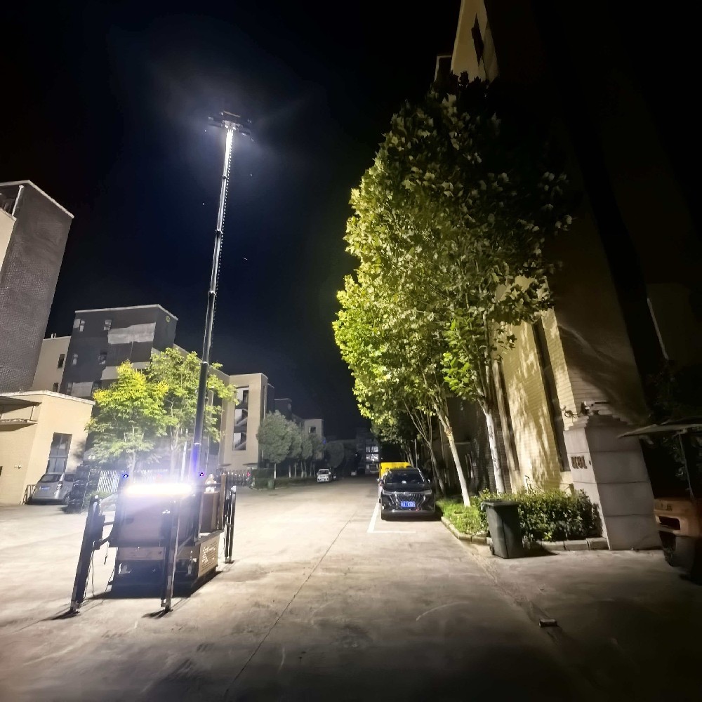 移动照明工作平台自装卸灯塔